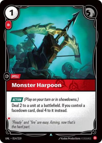 [Chinese] Monster Harpoon [UNL-014/219]
