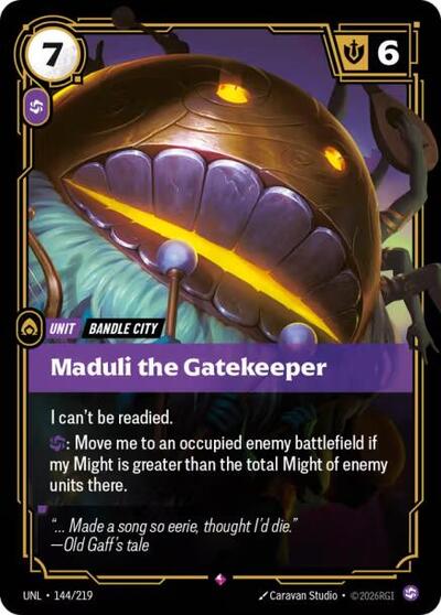 [Chinese] Maduli the Gatekeeper [UNL-144/219]