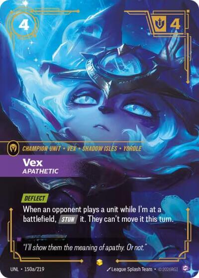[Chinese] Vex - Apathetic (Alternate Art) [UNL-150a/219]