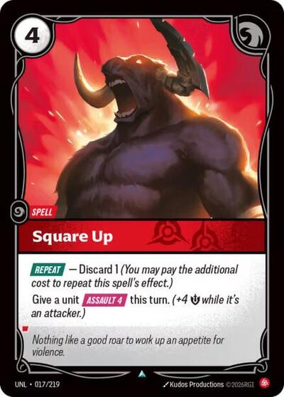 [Chinese] Square Up [UNL-017/219]