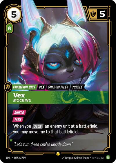 [Chinese] Vex - Mocking (Alternate Art) [UNL-055a/219]