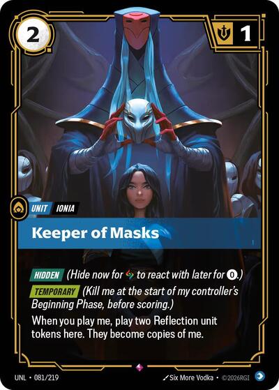 [Chinese] Keeper of Masks [UNL-081/219]