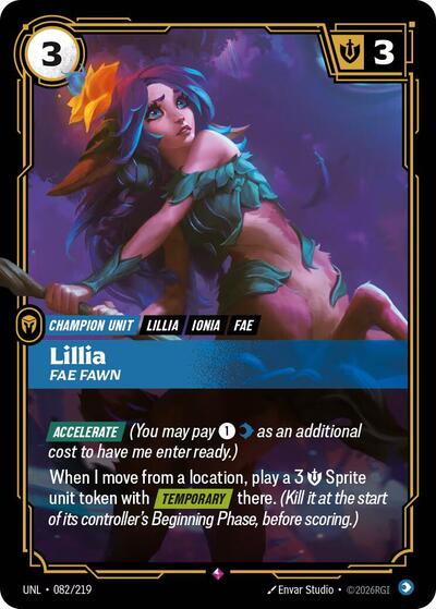 [Chinese] Lillia - Fae Fawn [UNL-082/219]