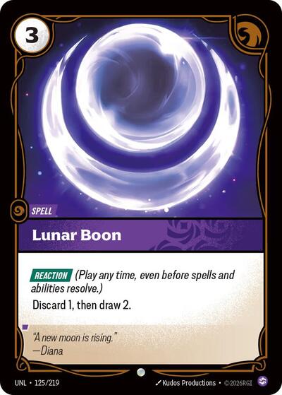 [Chinese] Lunar Boon [UNL-125/219]