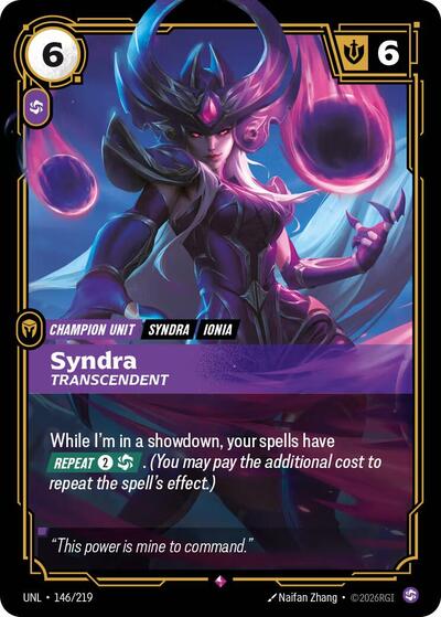 [Chinese] Syndra - Transcendent [UNL-146/219]