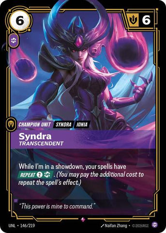 [Chinese] Syndra - Transcendent [UNL-146/219]