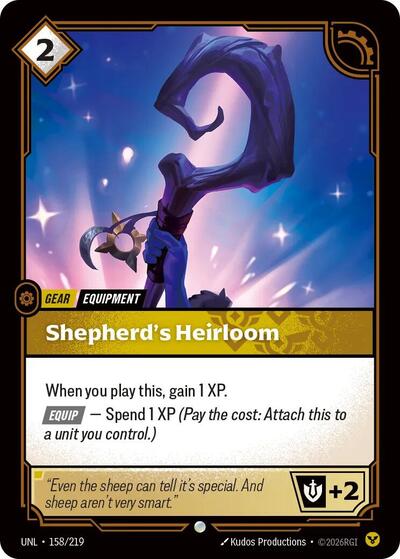 [Chinese] Shepherd's Heirloom [UNL-158/219]