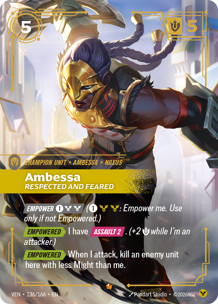 Ambessa, Respected and Feared [VEN-136/166]