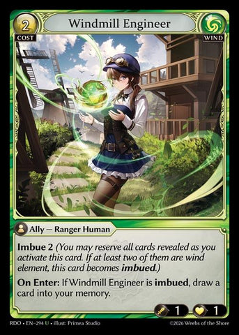 Windmill Engineer (294) [Radiant Origins]