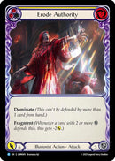 Erode Authority (Yellow) [OMN045] (Omens of the Third Age)