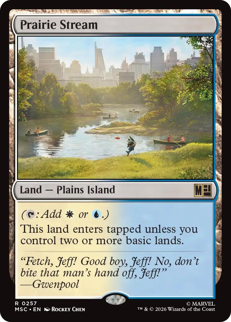 Prairie Stream (Surge Foil) [Marvel Super Heroes Commander]