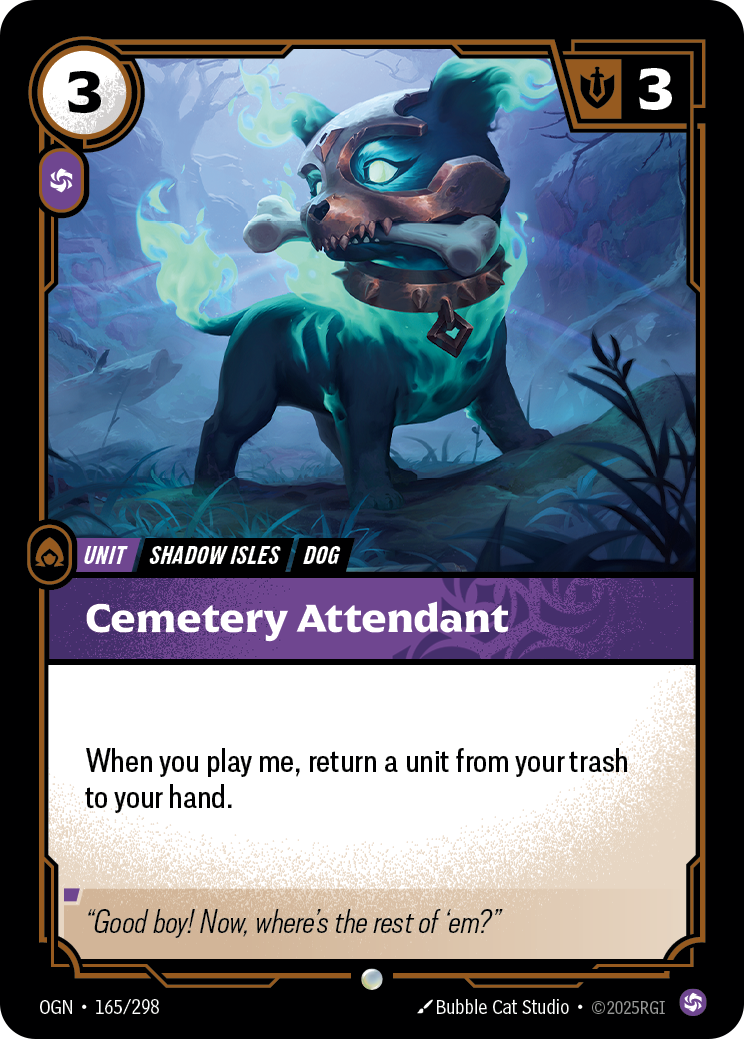 Cemetery Attendant [OGN-165/298] CN