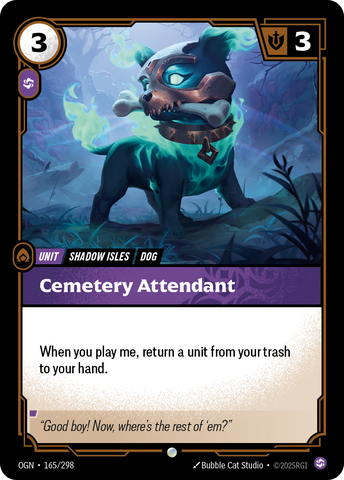 Cemetery Attendant [OGN-165/298]