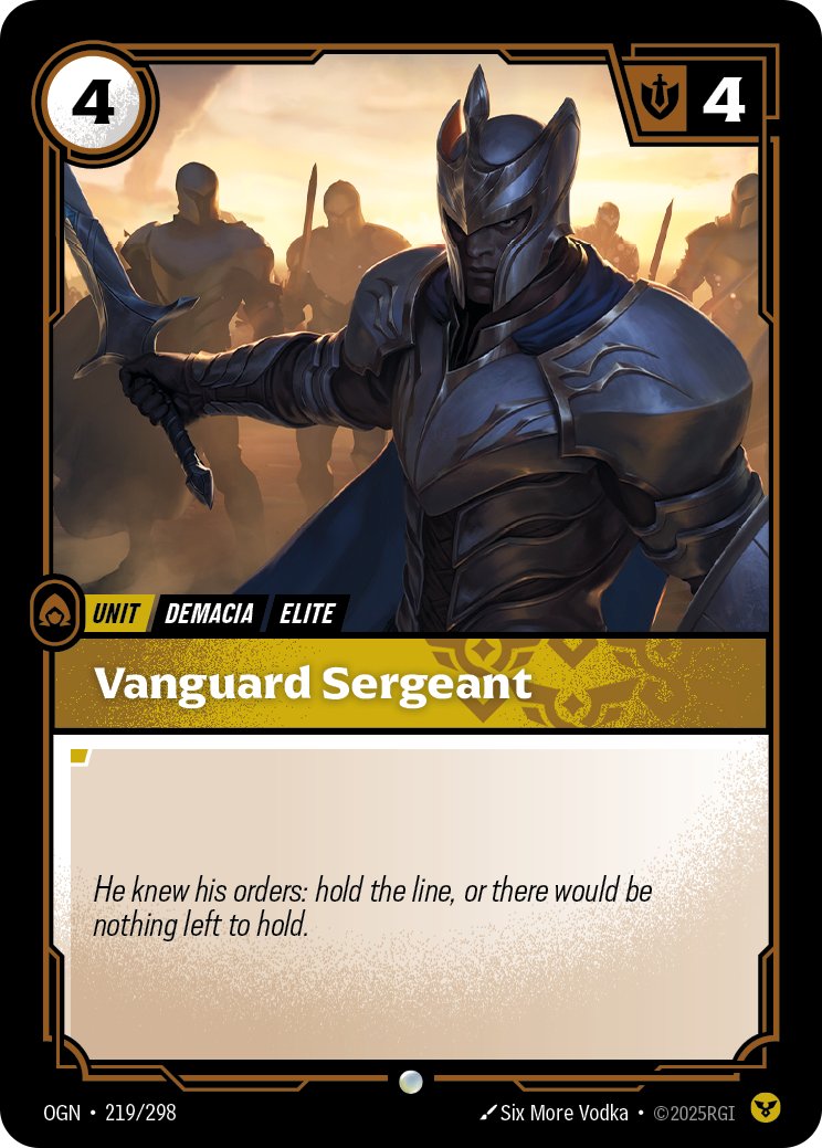 Vanguard Sergeant [OGN-219/298]