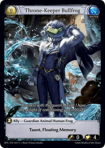 Throne-Keeper Bullfrog (031) [Supporter Pack 4]