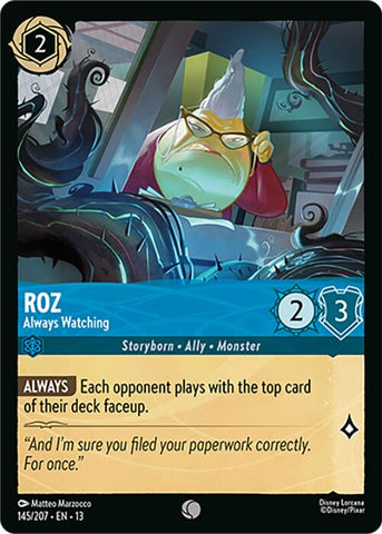 Roz - Always Watching (145/207) [Attack of the Vine!]
