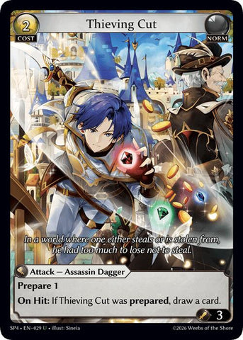 Thieving Cut (Curio Foil) (29) [Supporter Pack 4]