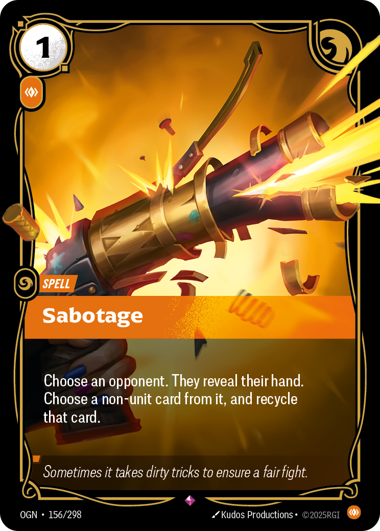 [Chinese] Sabotage [OGN-156/298]