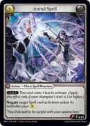 Annul Spell (Interference Curio Foil) (28) [.asphodel/paradise]
