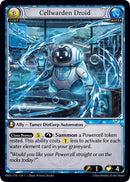 Cellwarden Droid (Interference Curio Foil) (150) [.asphodel/paradise]