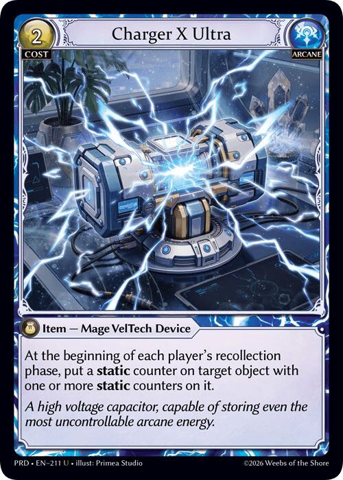 Charger X Ultra (Interference Curio Foil) (211) [.asphodel/paradise]
