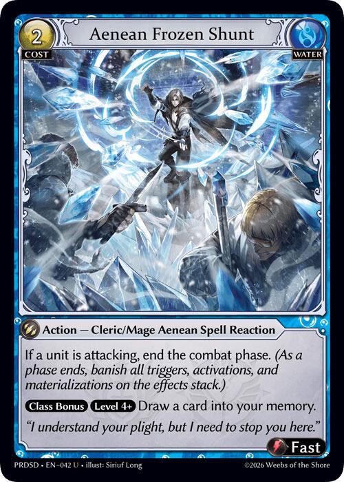 Aenean Frozen Shunt (42) [.asphodel/paradise Starter Decks]