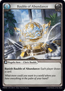 Bauble of Abundance (9) [.asphodel/paradise Starter Decks]