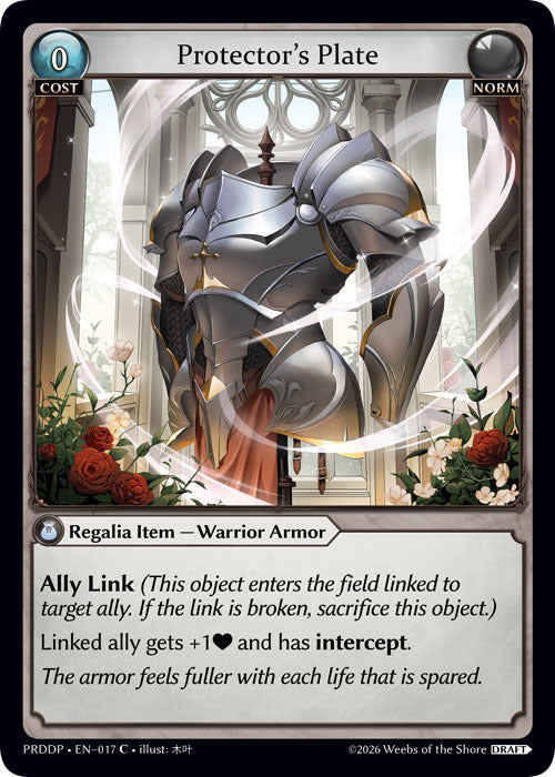 Protector's Plate (17) [.asphodel/paradise Draft Pack]