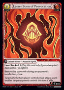 Lesser Boon of Provocation (10) [.asphodel/paradise: Pantheon]