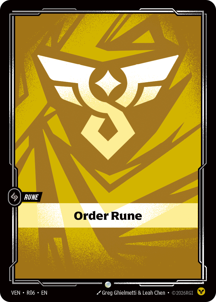 [Chinese] Order Rune [VEN-R06]