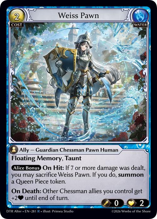 Weiss Pawn (281) [Distorted Reflections Alter Edition]