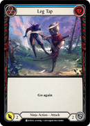 Leg Tap (Blue) [U-WTR103] (Welcome to Rathe Unlimited)  Unlimited Rainbow Foil