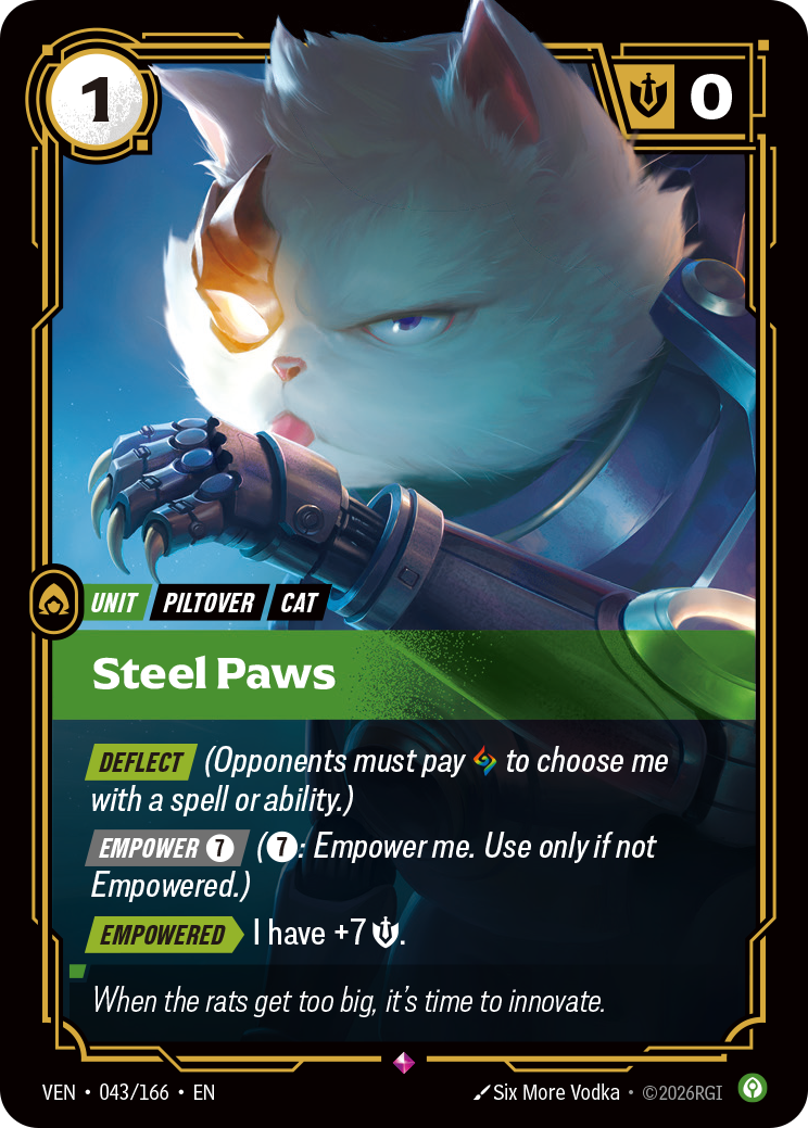 [Chinese] Steel Paws [VEN-043/166]