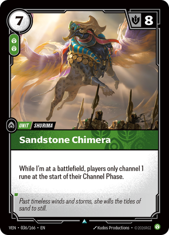 Sandstone Chimera [VEN-036/166]