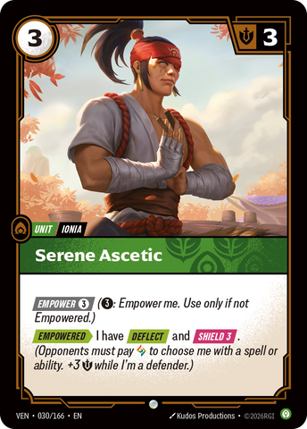 Serene Ascetic [VEN-030/166]