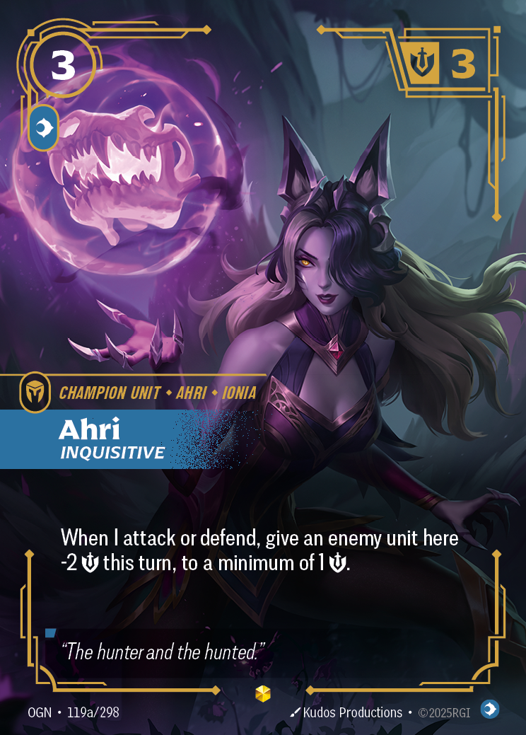 Ahri, Inquisitive [OGN-119a/298] CN