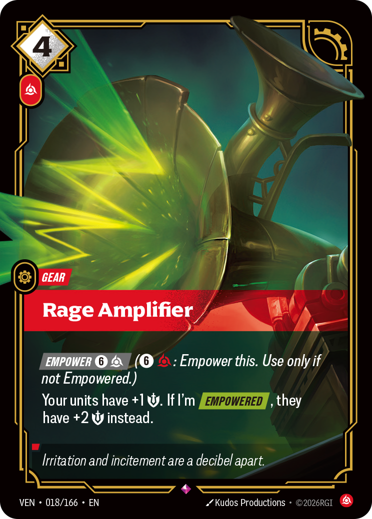 Rage Amplifier [VEN-018/166]