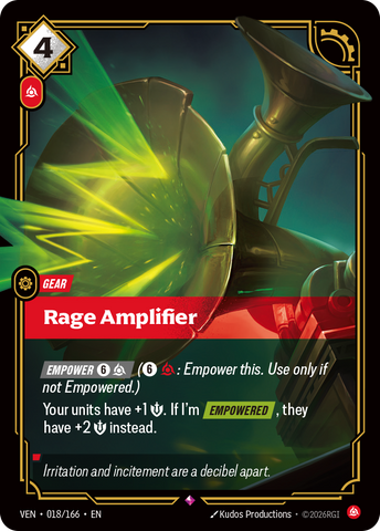 Rage Amplifier [VEN-018/166]