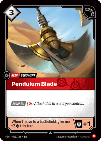 Pendulum Blade [VEN-011/166]