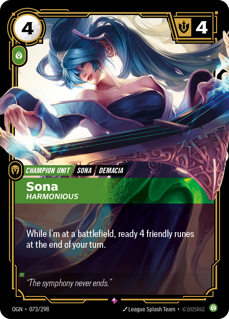 Sona, Harmonious [OGN-073/298]