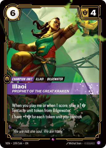Illaoi, Prophet of the Great Kraken [VEN-109/166]