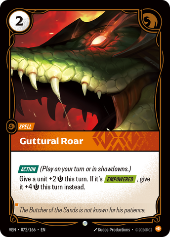 Guttural Roar [VEN-072/166]