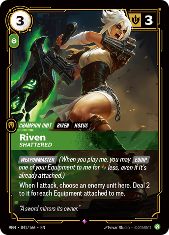 Riven, Shattered [VEN-041/166]