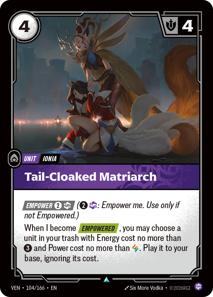 [Chinese] Tail-Cloaked Matriarch [VEN-104/166]