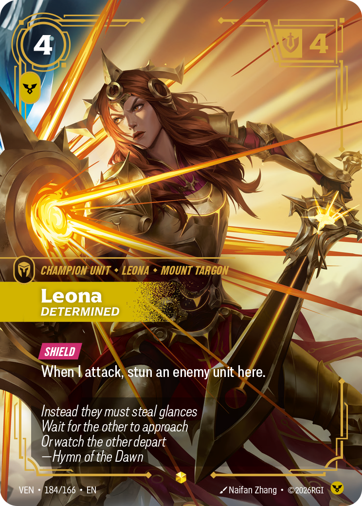 Leona, Determined [VEN-184/166]