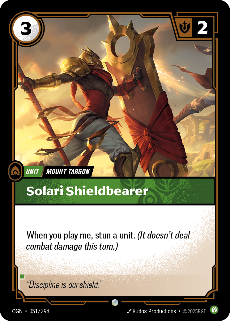 [Chinese] Solari Shieldbearer [OGN-051/298]