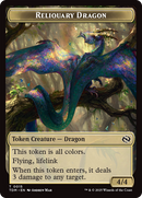 Reliquary Dragon // Dragon (0011) Double-Sided Token [Tarkir: Dragonstorm Tokens]
