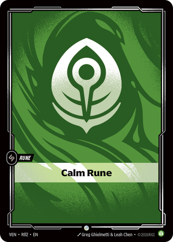 Calm Rune [VEN-R02]