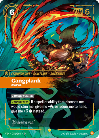 Gangplank, Naval (Overnumbered) [VEN-181/166]