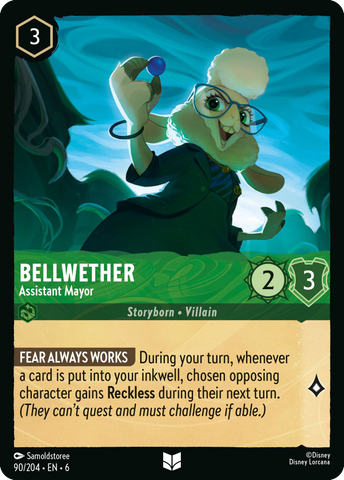 Bellwether - Assistant Mayor (90/204) [Azurite Sea]